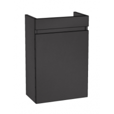 Тумба Djena Окант 40 подвеcная 2 ящика Черная