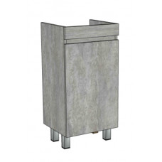 Тумба Djena Окант 40 напольная 2 ящика Цемент Тумба Djena Окант 40 напольная 2 ящика Цемент