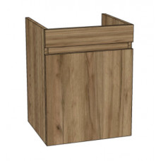 Тумба Djena Окант 40 подвеcная 2 ящика Дуб Табачный Тумба Djena Окант 40 подвеcная 2 ящика Дуб Табачный