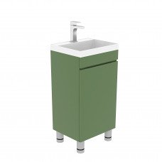 Тумба Djena Окант 40 напольная 2 ящика Тундра