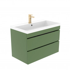 Тумба Djena Окант 100 подвесная 2 ящика Тундра